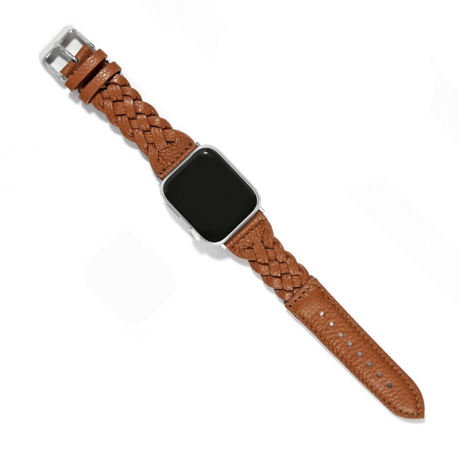 Sutton Braided Leather Watch Band luggage 1