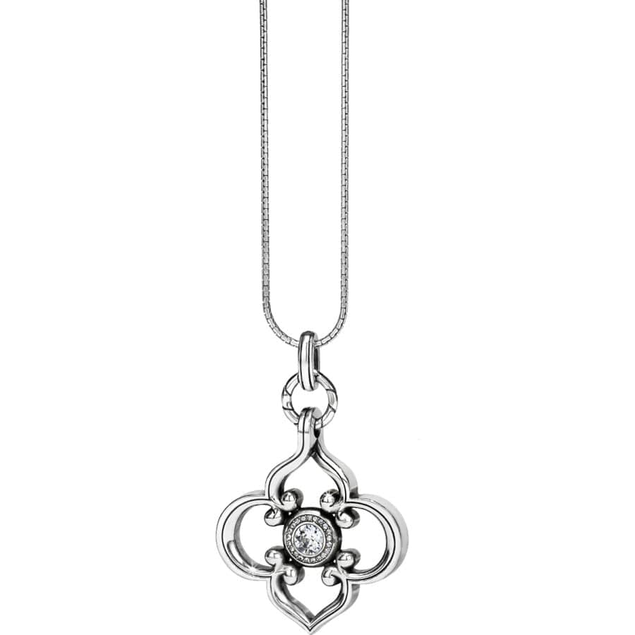 Toledo Convertible Long Necklace in silver