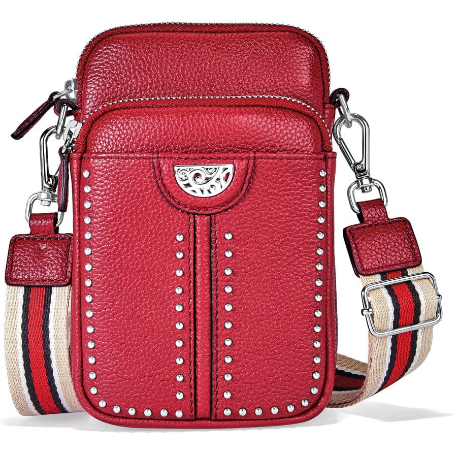 Small Red Guess Crossbody Bag, Thick luggage type strap