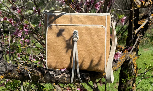 The Perfect Spring Bag: Interlok Astrid Straw Organizer