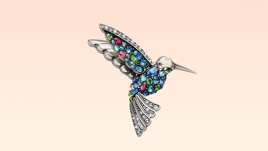 Brighton Treasures: Trust Your Journey Hummingbird Necklace