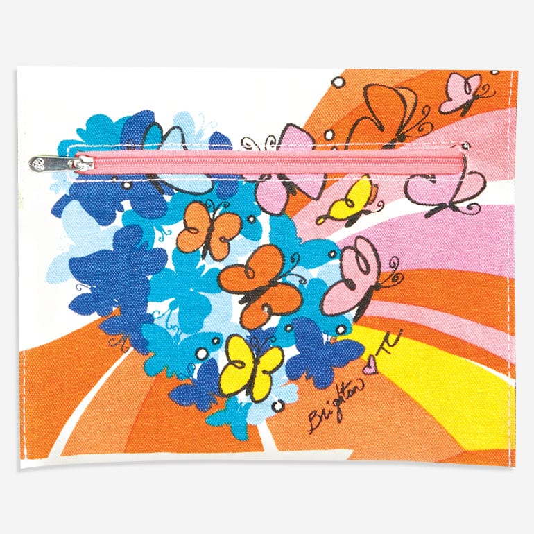 A picture of the interior pocket of the Power Of Love tote