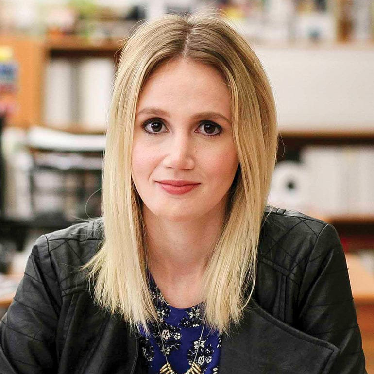 Portrait photo of designer Beth Ferrara