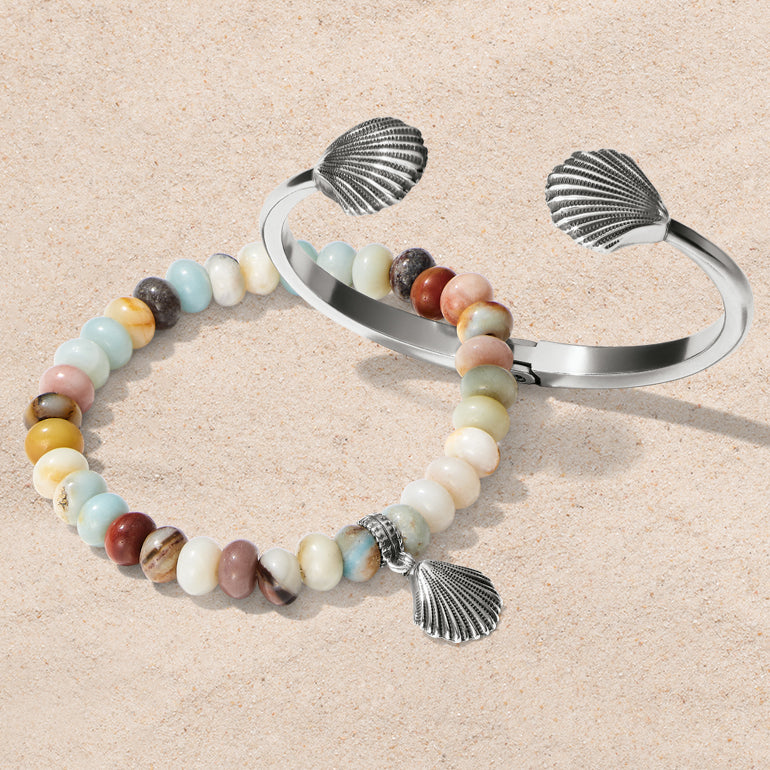Silver Shells bracelets