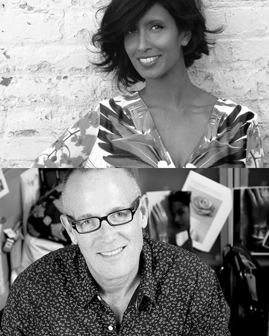 Designers Aasha Ramdeen and Tom Clancy