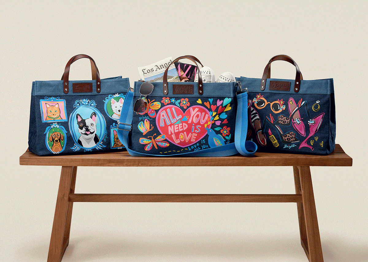 Denim Handbags Brighton