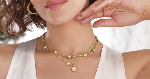 Alcazar Pearl Short Necklace - Brighton
