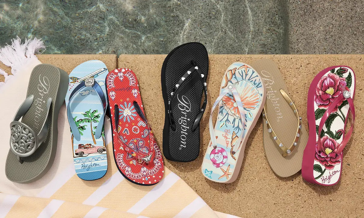 Load video: About Brighton Flip Flops