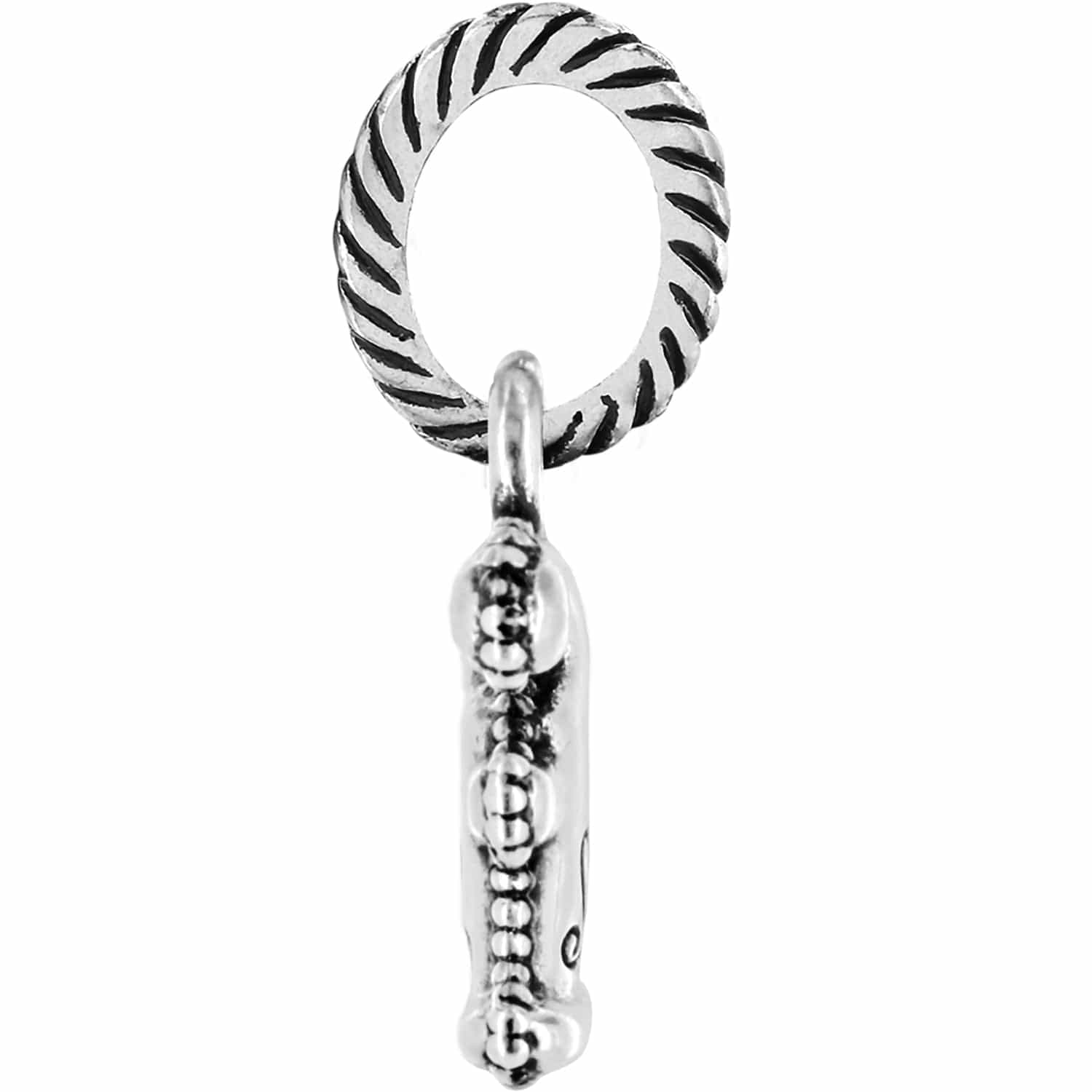 ABC Alphabet Charm silver 2
