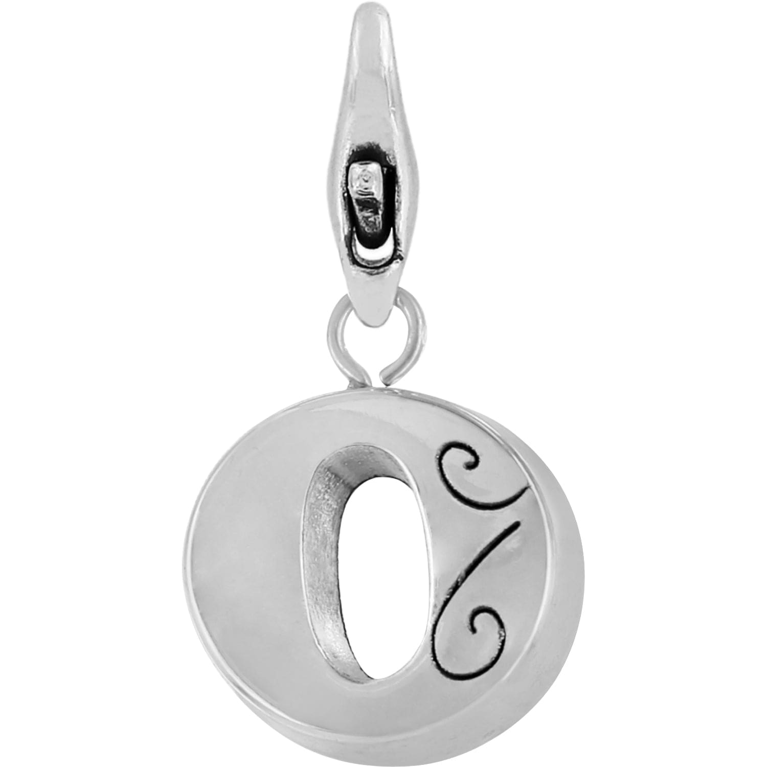 ABC Chic Alpha Snap Charm silver 5