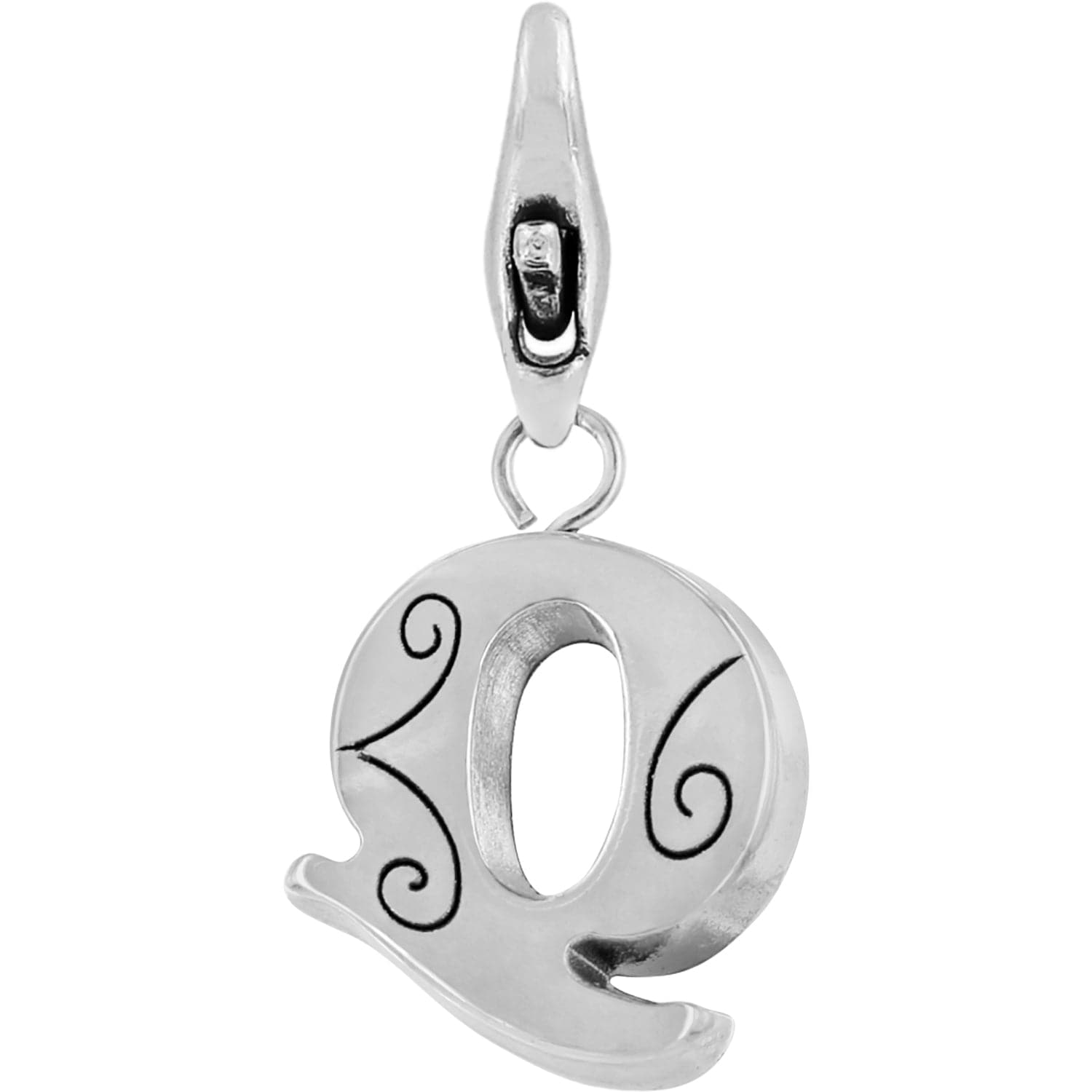 ABC Chic Alpha Snap Charm silver 7