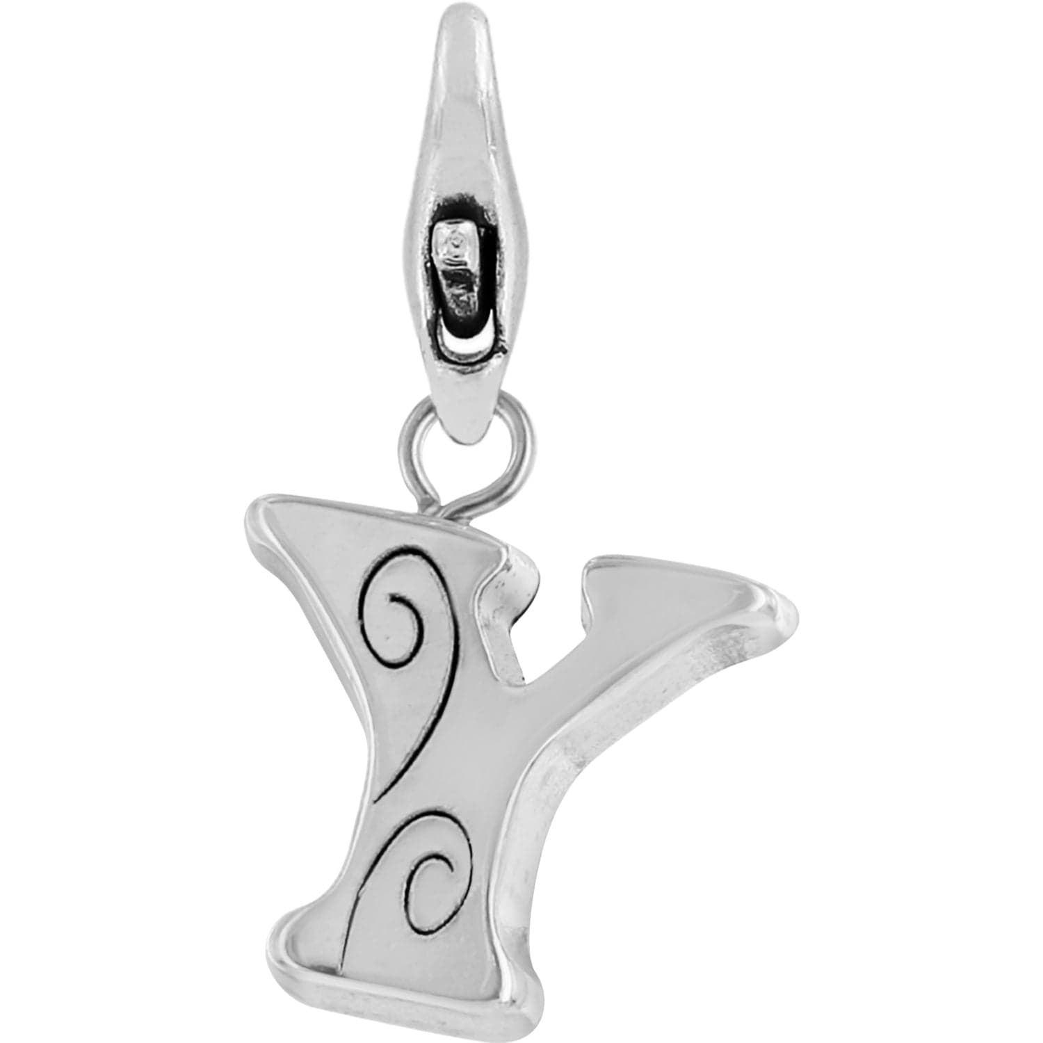ABC Chic Alpha Snap Charm silver 13