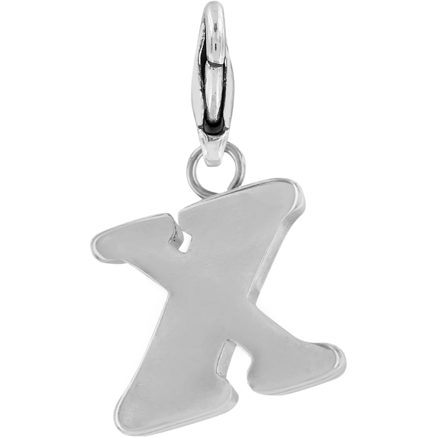 ABC Chic Alpha Snap Charm silver 12