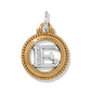 ABC Monogram Charm