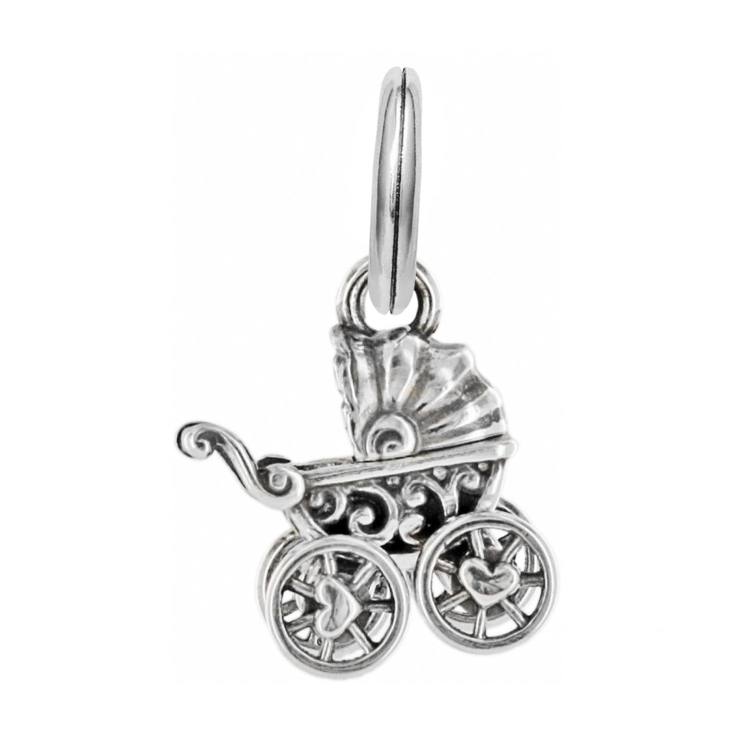 ABC Sweet Pea Stroller Charm silver 2