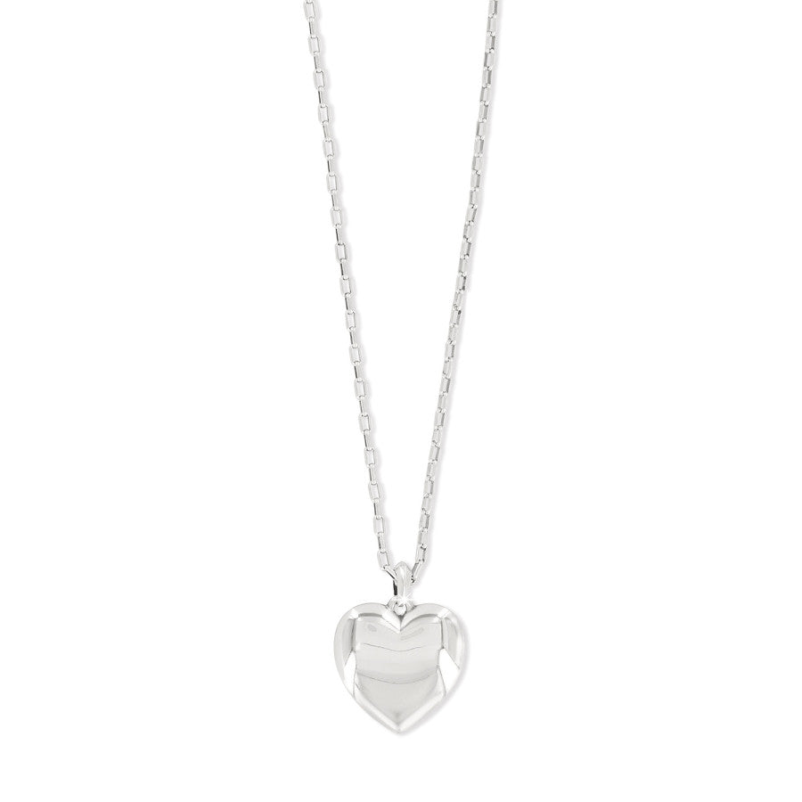 Adela Heart Mini Necklace silver-blue 5