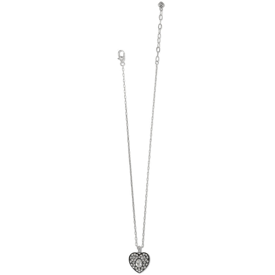 Adela Heart Mini Necklace silver 6