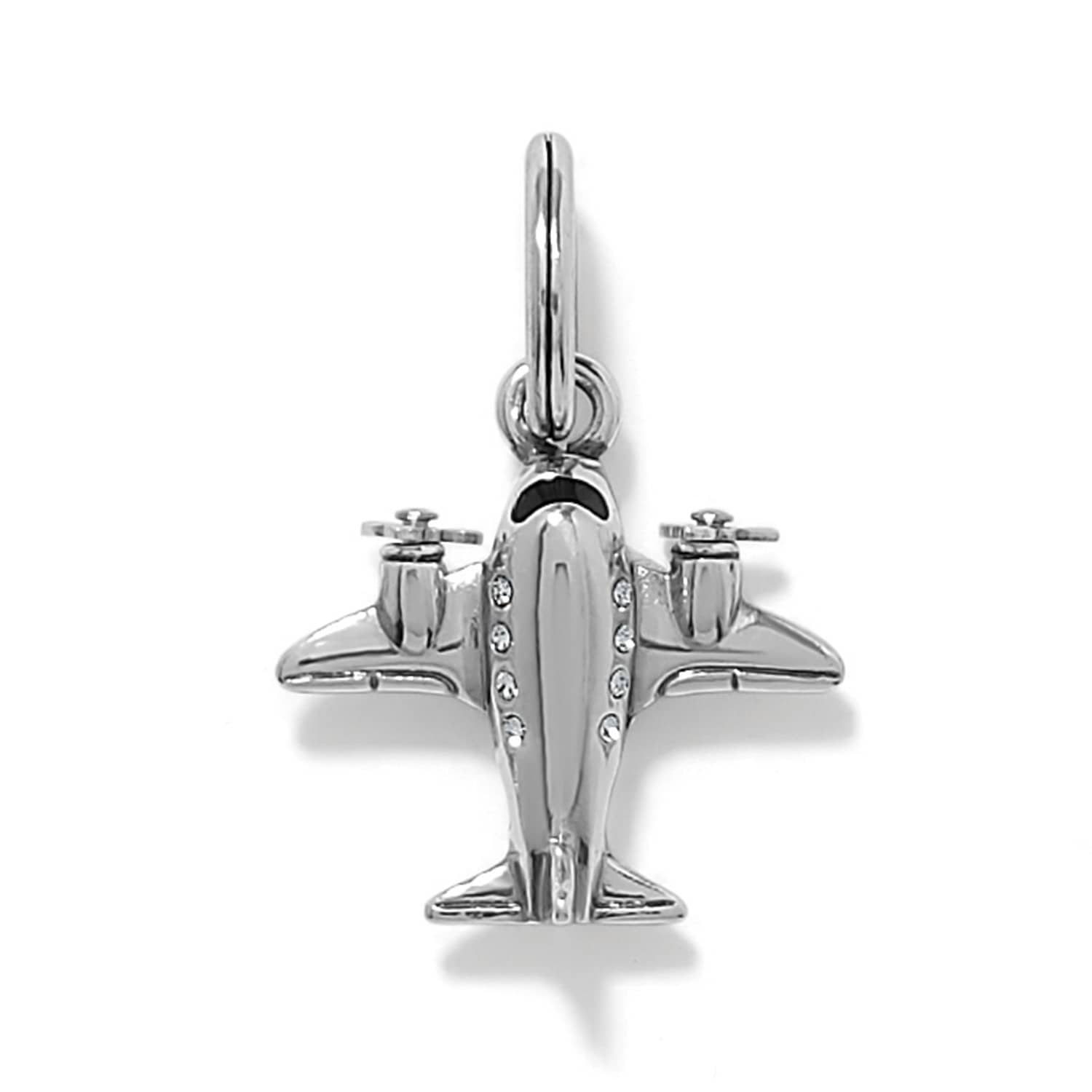 Airplane Adventure Charm silver 1