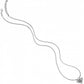 Brighton pendant necklace with silver-plated heart charm, crystal accents, and lobster clasp on a white background