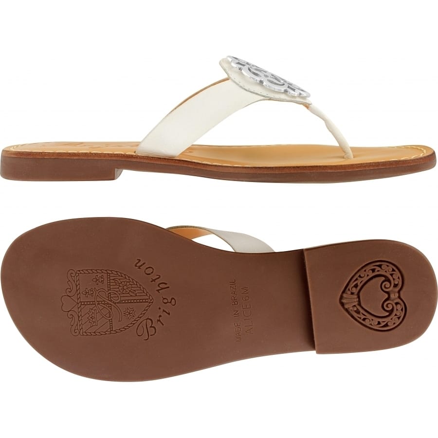 Alice Classic Neutrals Sandals white 3