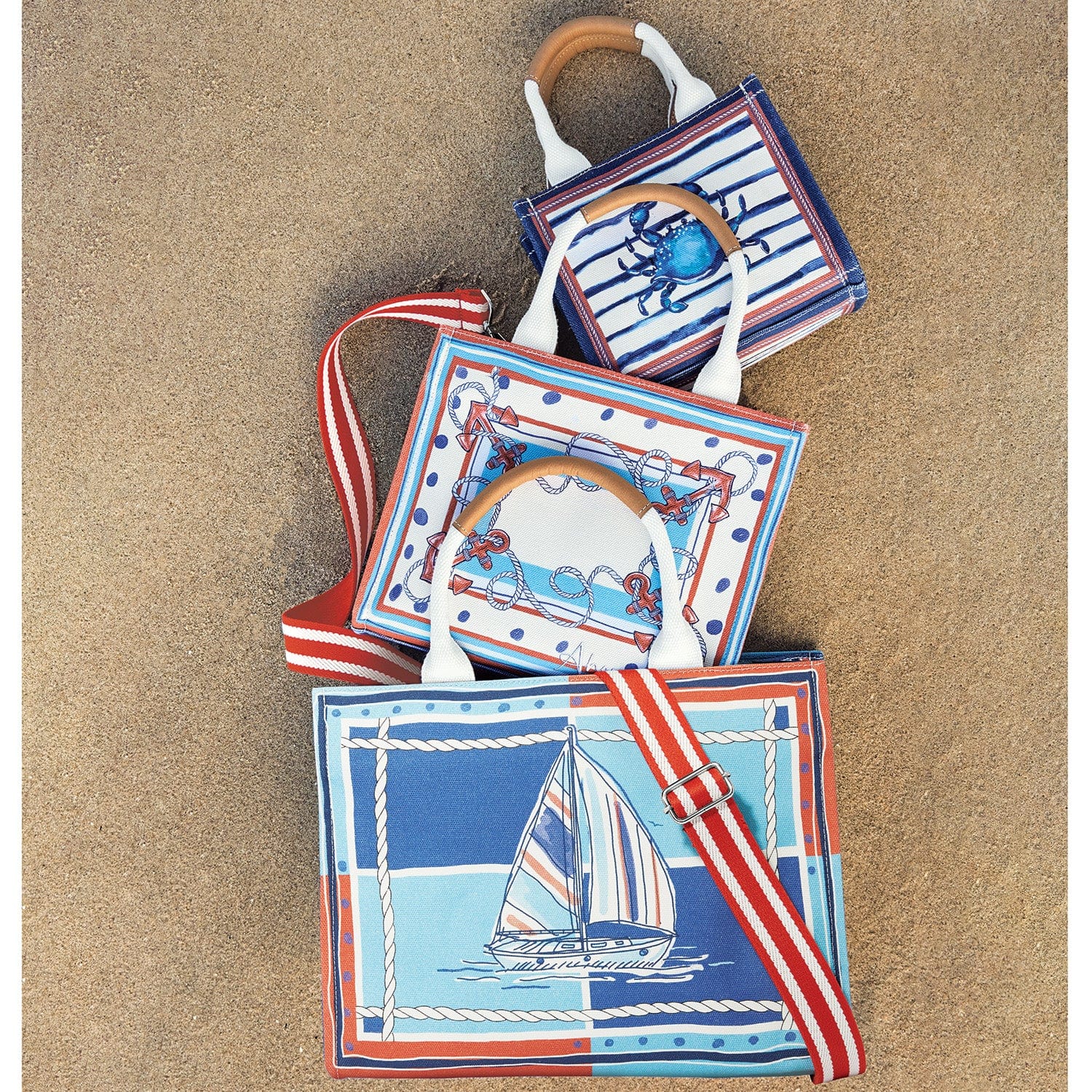 Anchors Aweigh Small Tote - Brighton