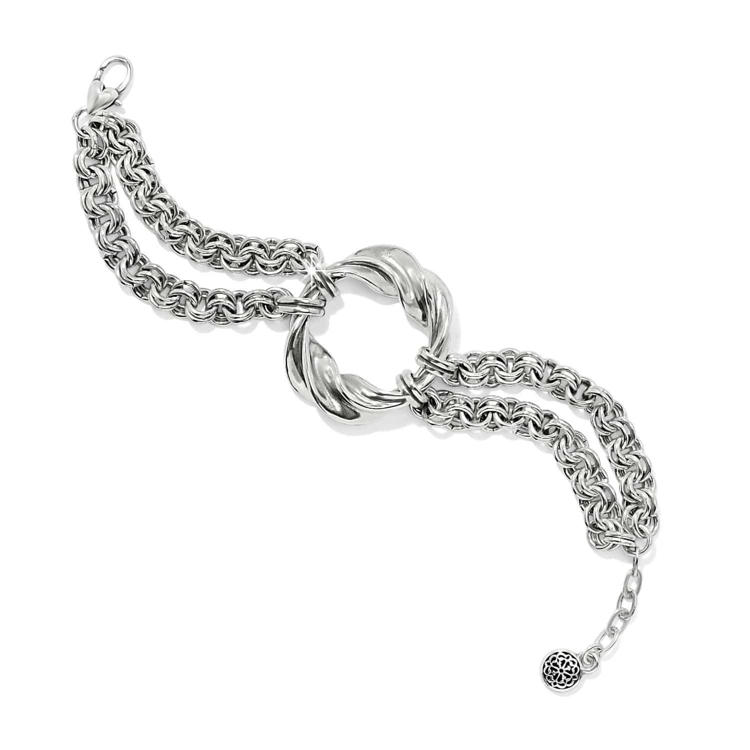 Antica Double Chain Bracelet silver 3