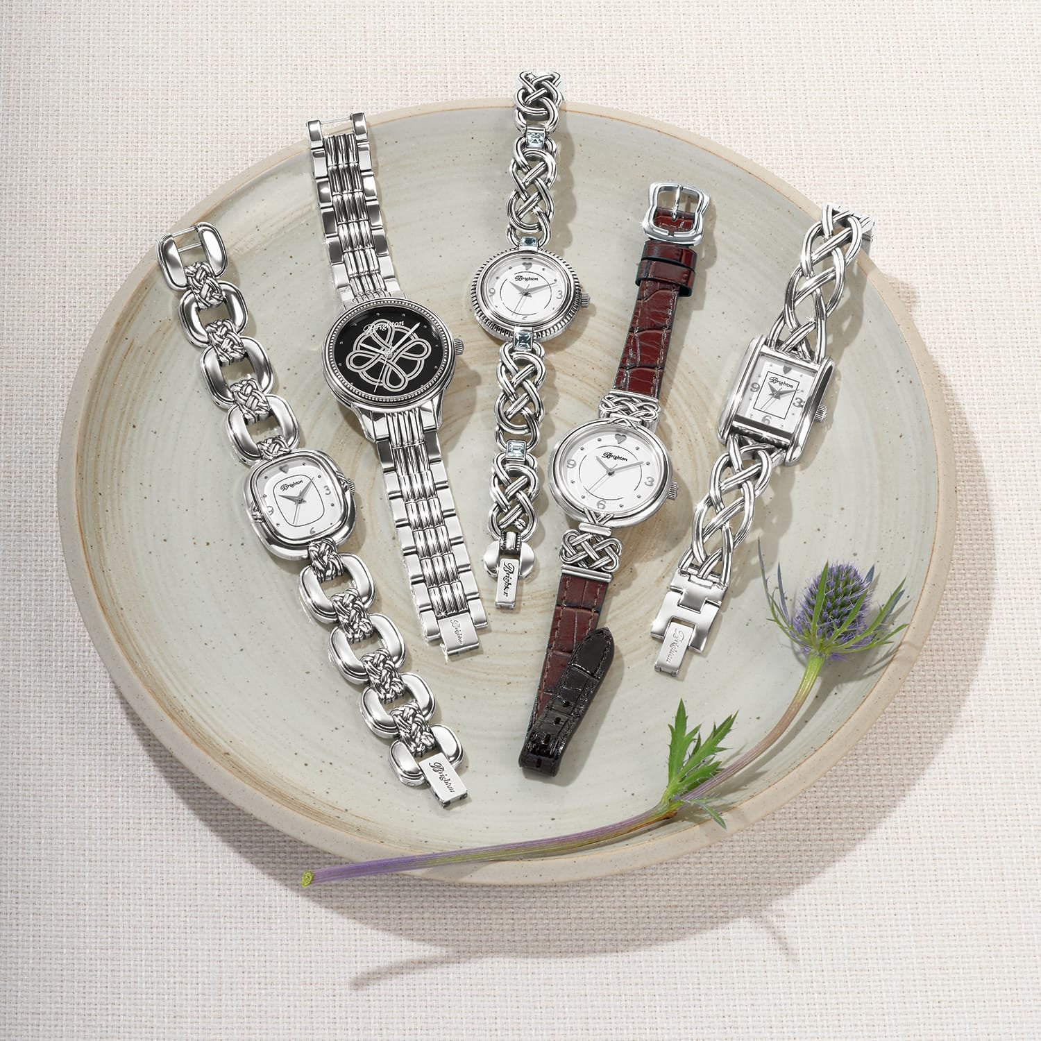 Ashbourne Watch silver-black 3