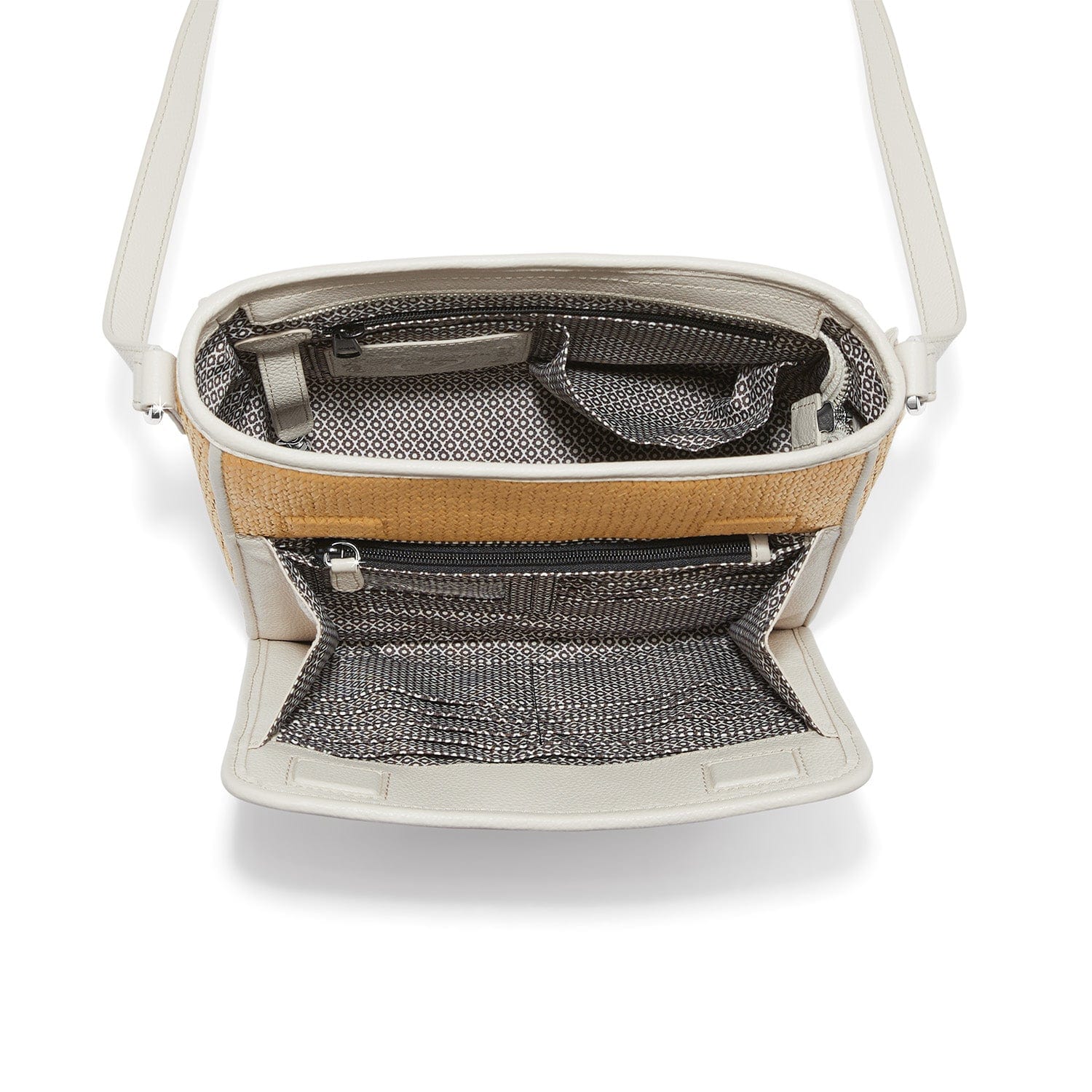 Astrid Straw Organizer Bag - Brighton