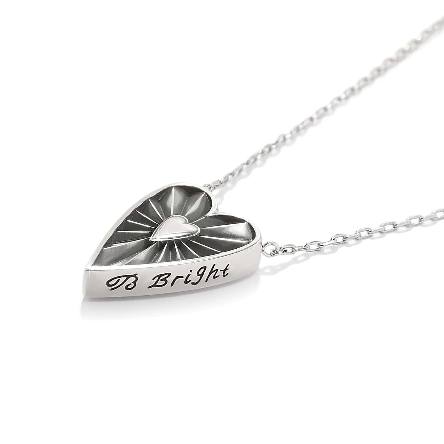 B Bright Reversible Necklace silver 4