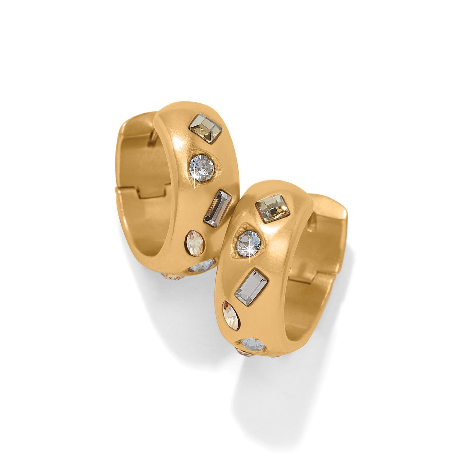 B Radiant Hoop Earrings gold-multi 1