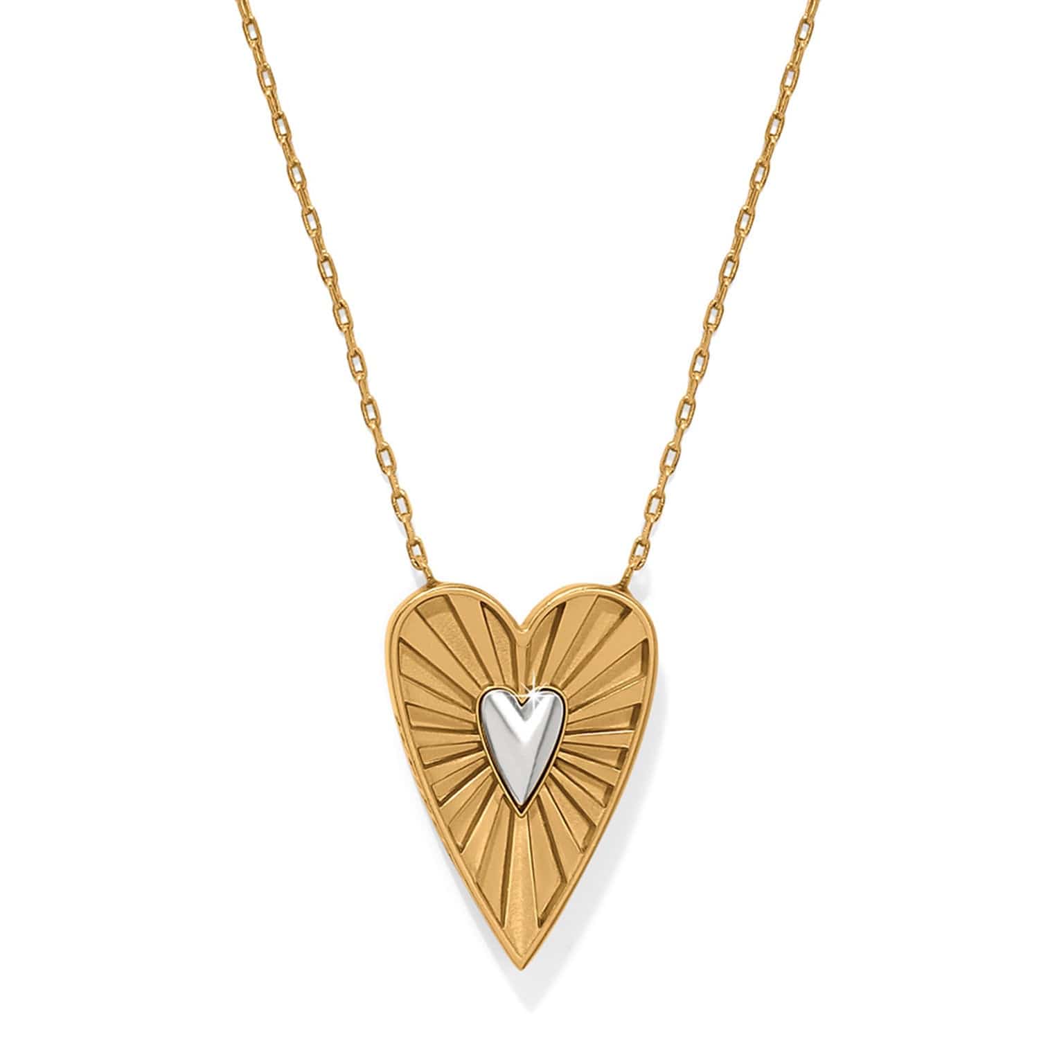 B Radiant Reversible Necklace gold 2