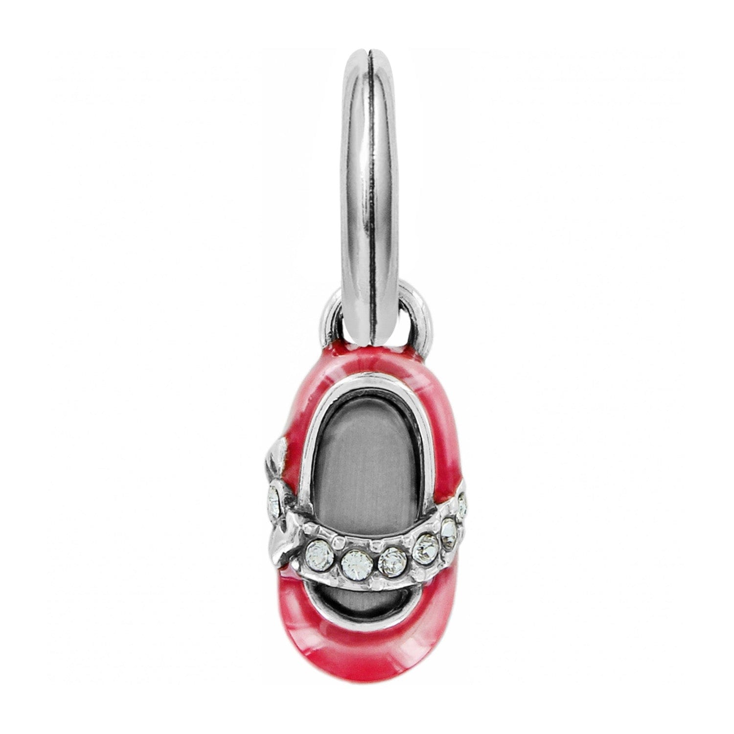 Baby Girl Shoe Charm pink-silver 1