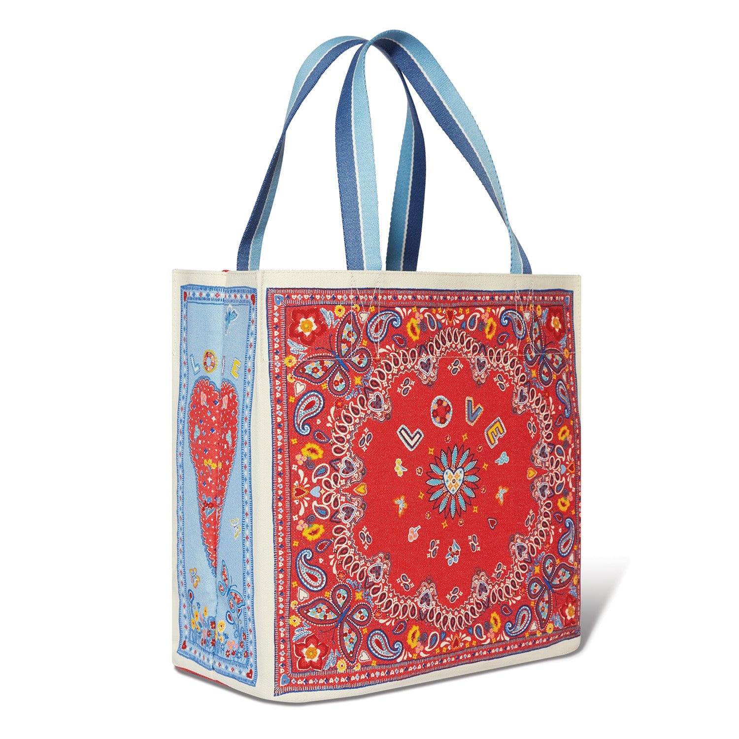 Bandana Love Tote multi 4