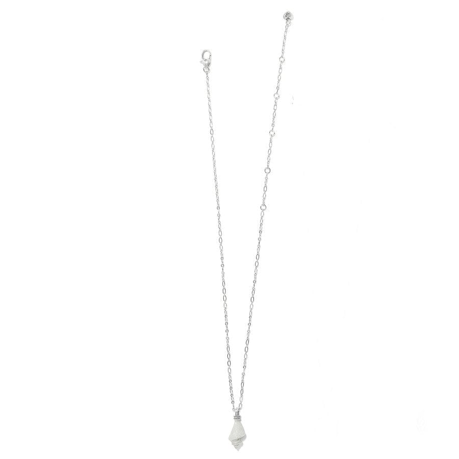 Beachcomber Shell Necklace silver 2