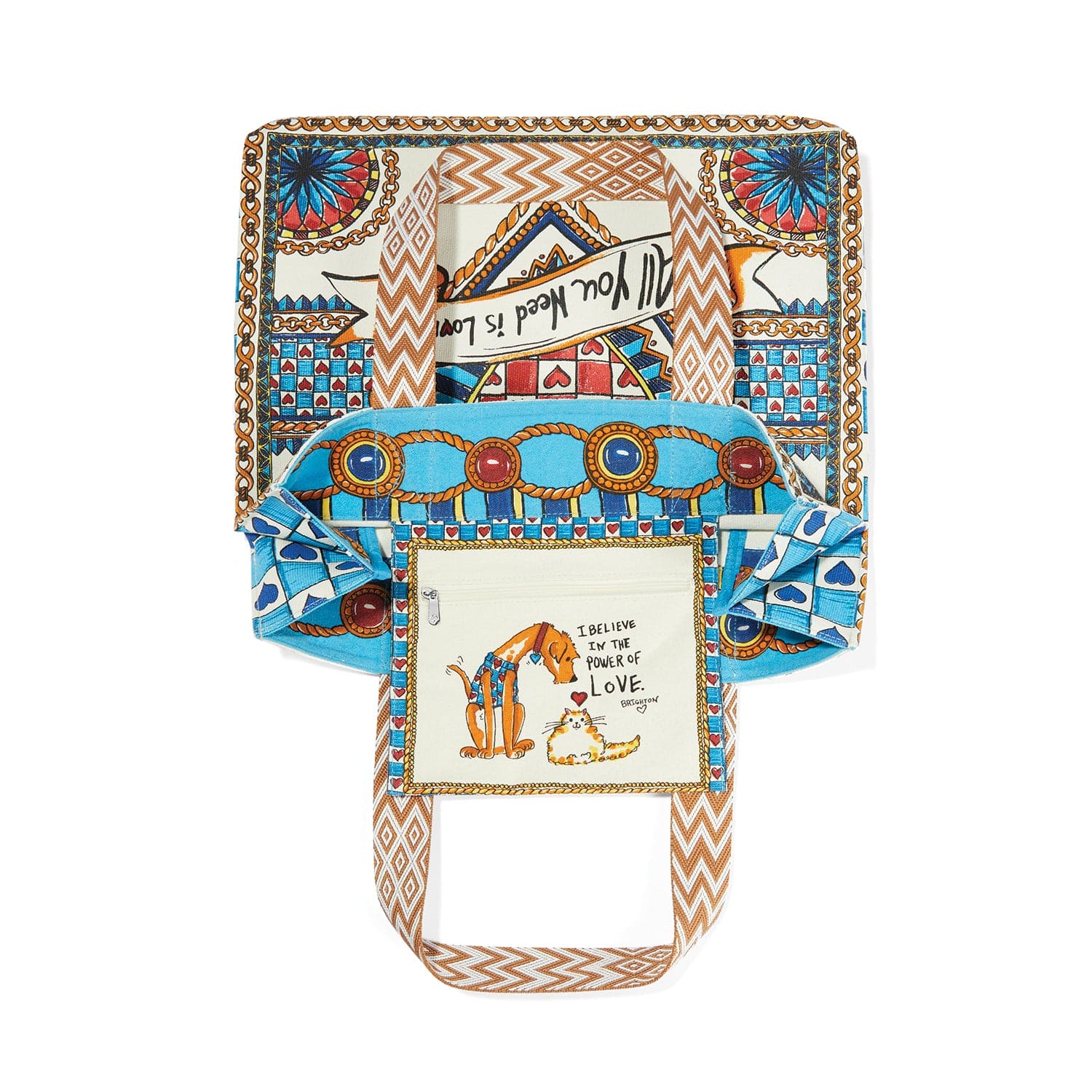 Believe In Love Tote multi 2