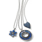 Bellissima Gems Blues Large Necklace
