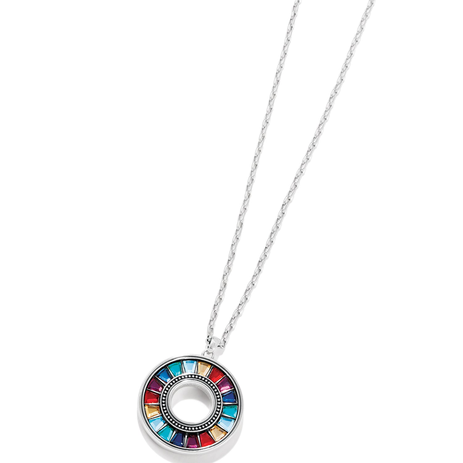 Bellissima Gems Large Necklace silver-multi 3
