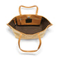 Blonde Bruna Large Straw Tote