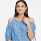 Model wearing Brighton silver-plated anchor pendant necklace with coordinating hoop earrings and nautical charm bracelet