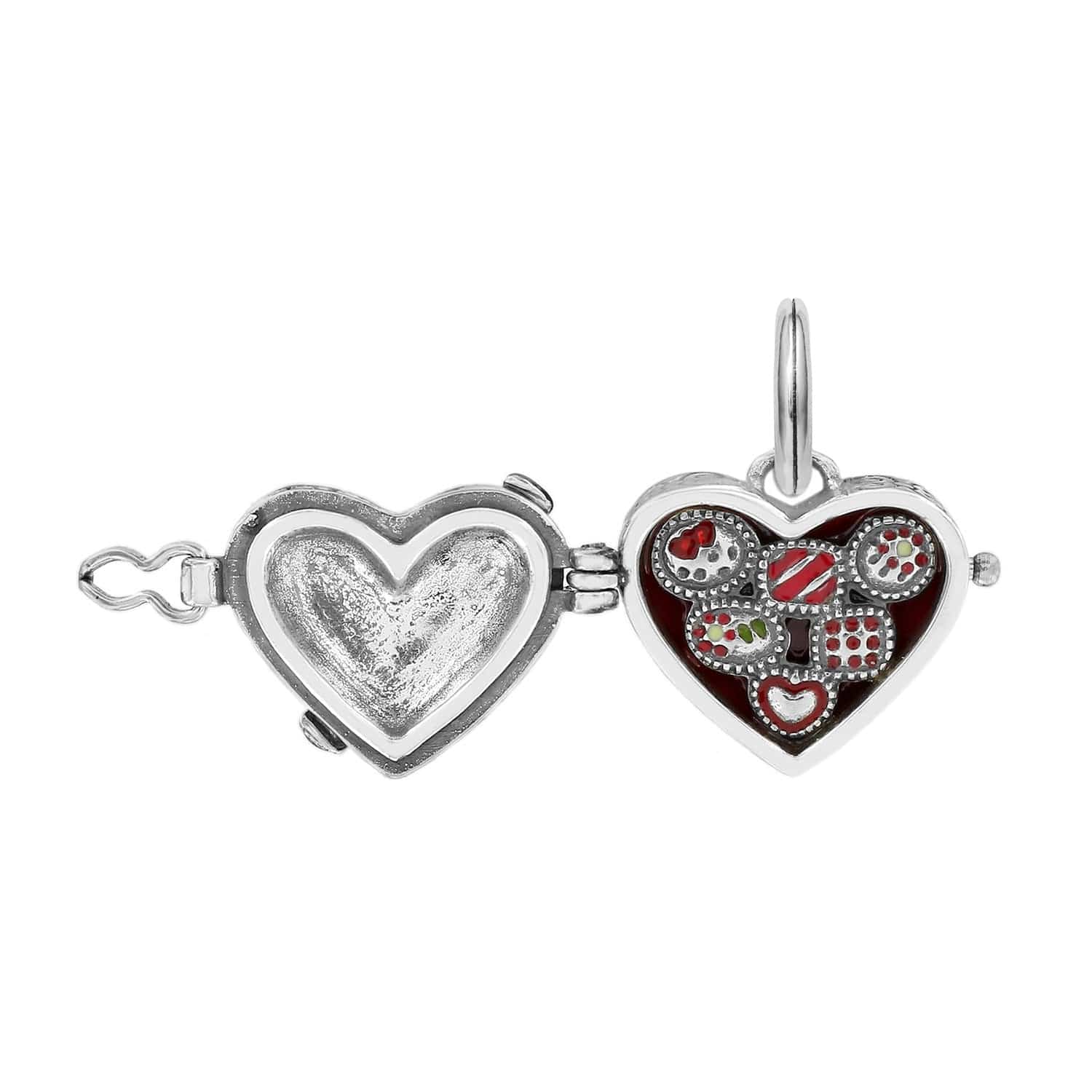 Box Of Chocolates Charm silver-red 3