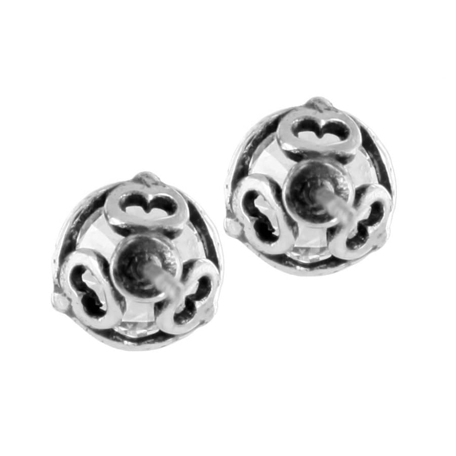 Brilliance 7MM Post Earrings silver 3