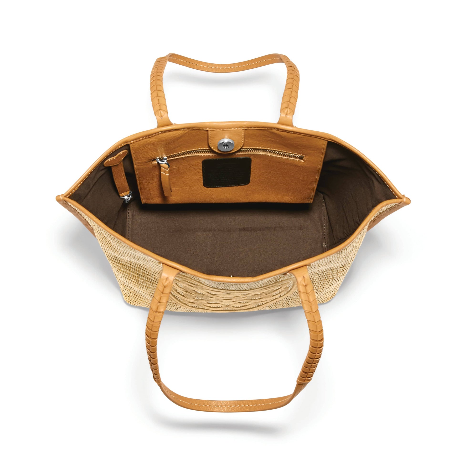 Blonde Bruna Large Straw Tote blonde 2