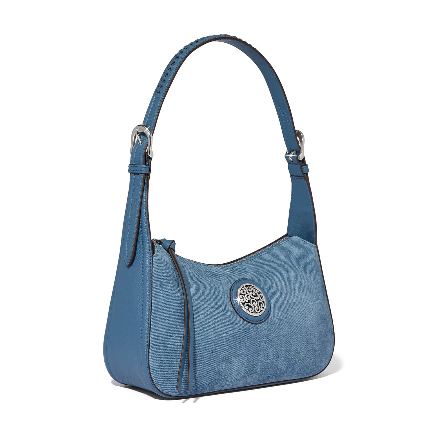 Cadiz Mira Suede Hobo denim 4