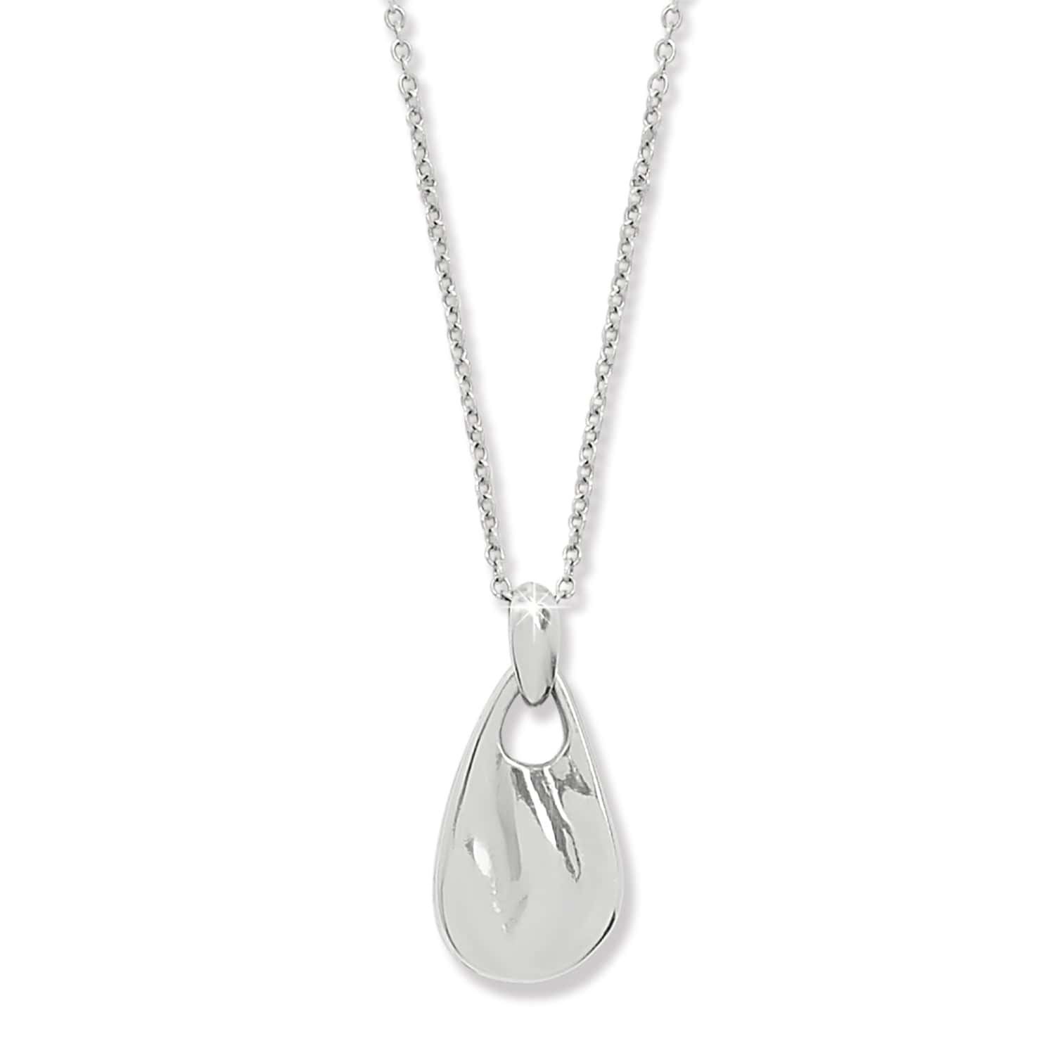 Cascade Drop Petite Necklace silver 1