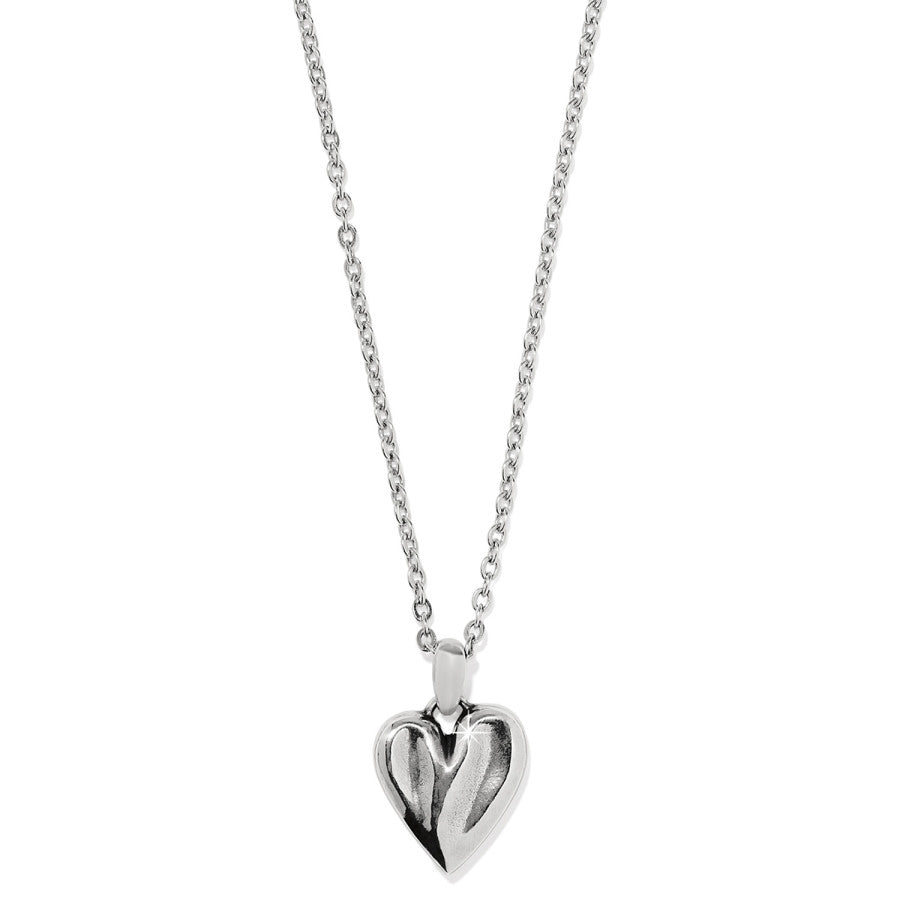 Cascade Heart Petite Necklace silver-gold 2