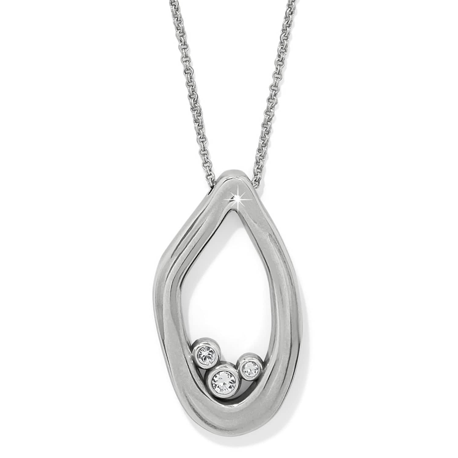 Cascade Lumina Large Necklace silver 1