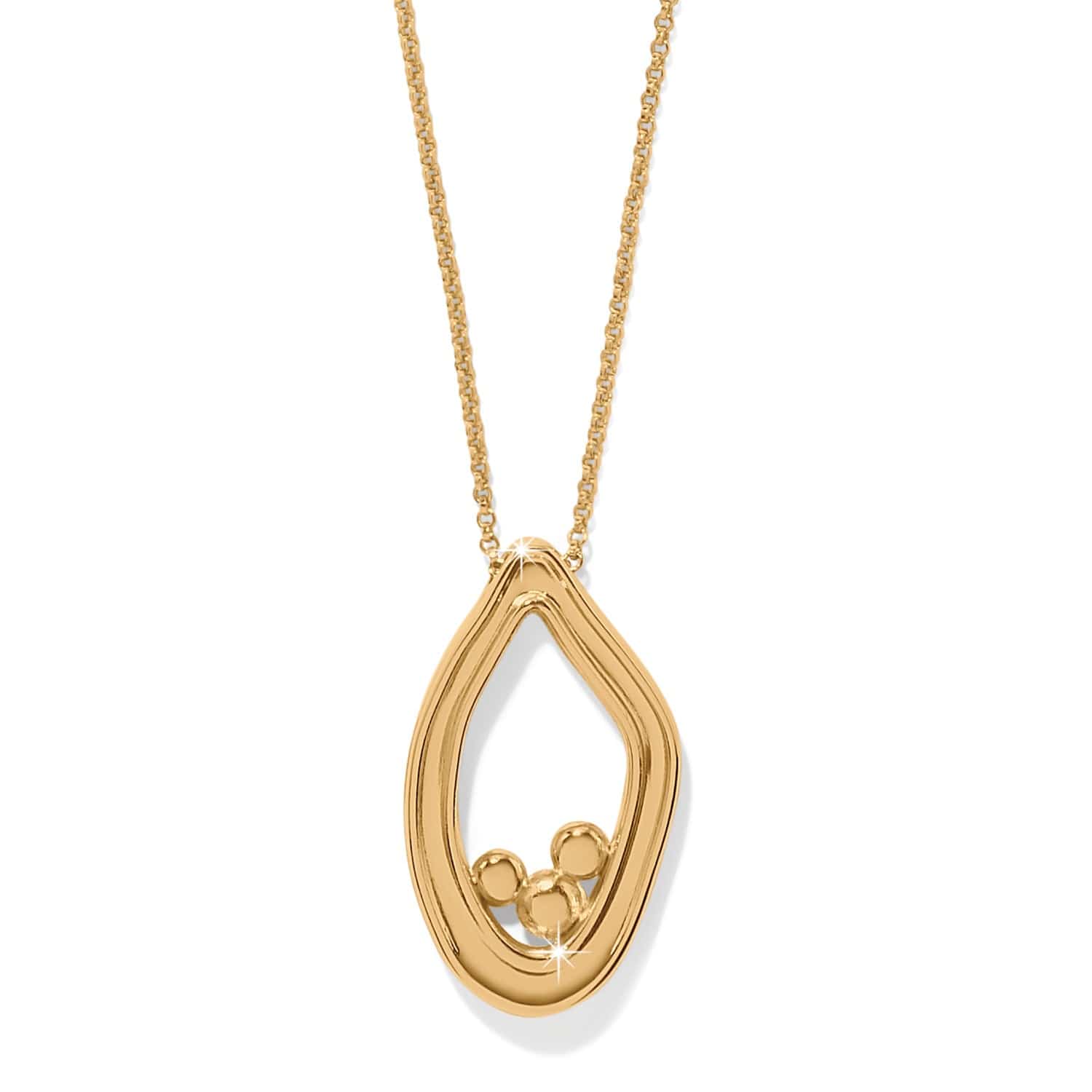 Cascade Lumina Necklace gold 2