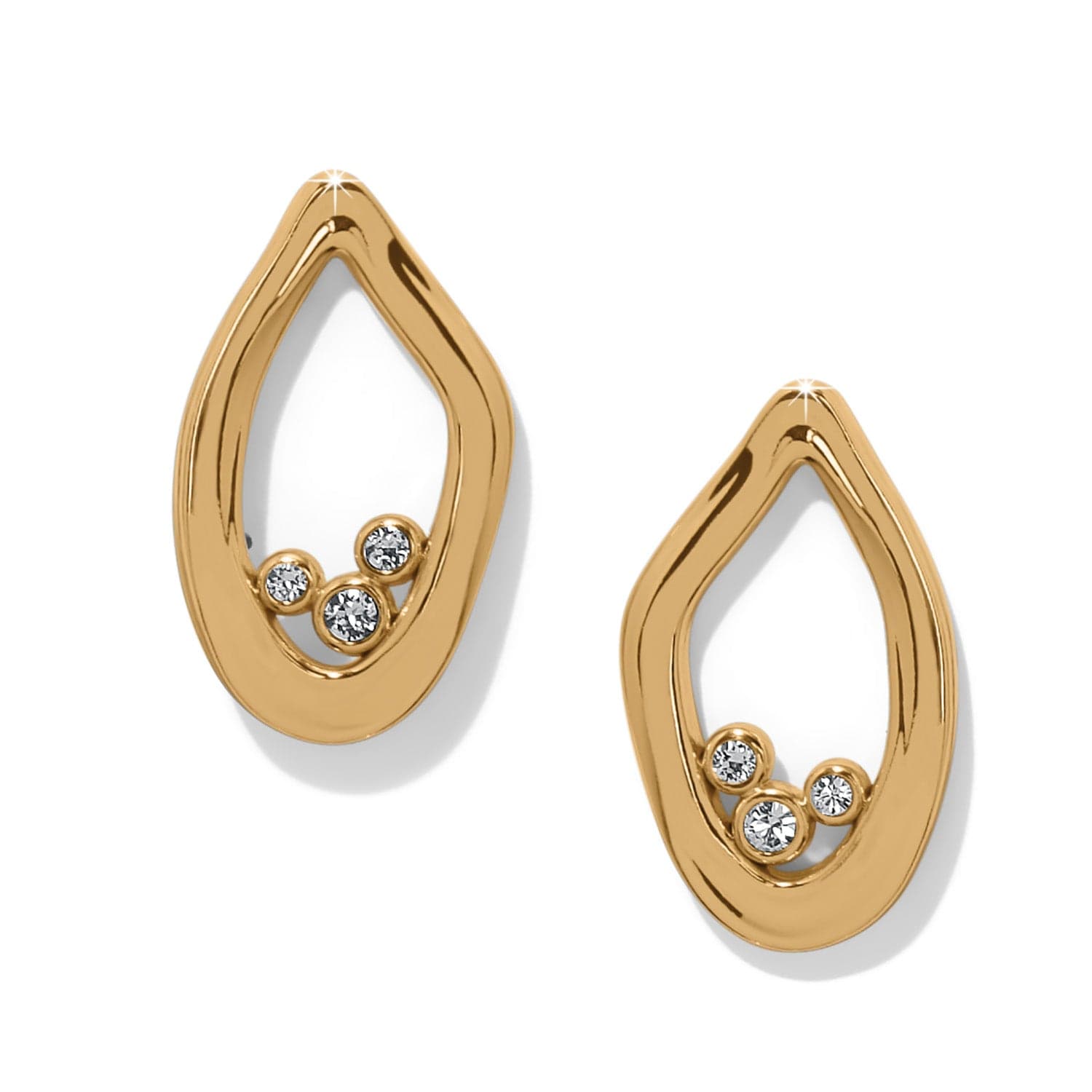 Cascade Lumina Post Earrings gold 3