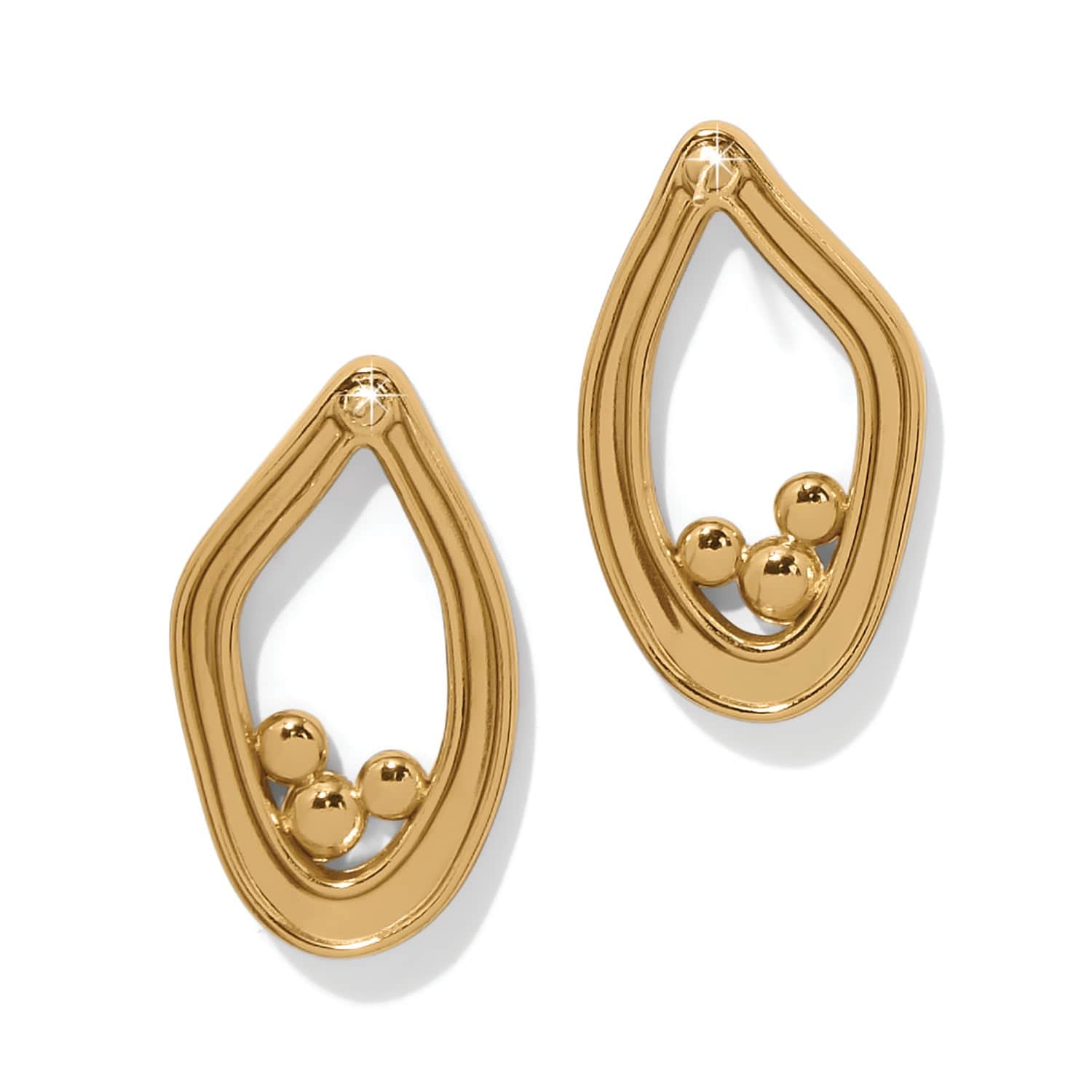 Cascade Lumina Post Earrings gold 4