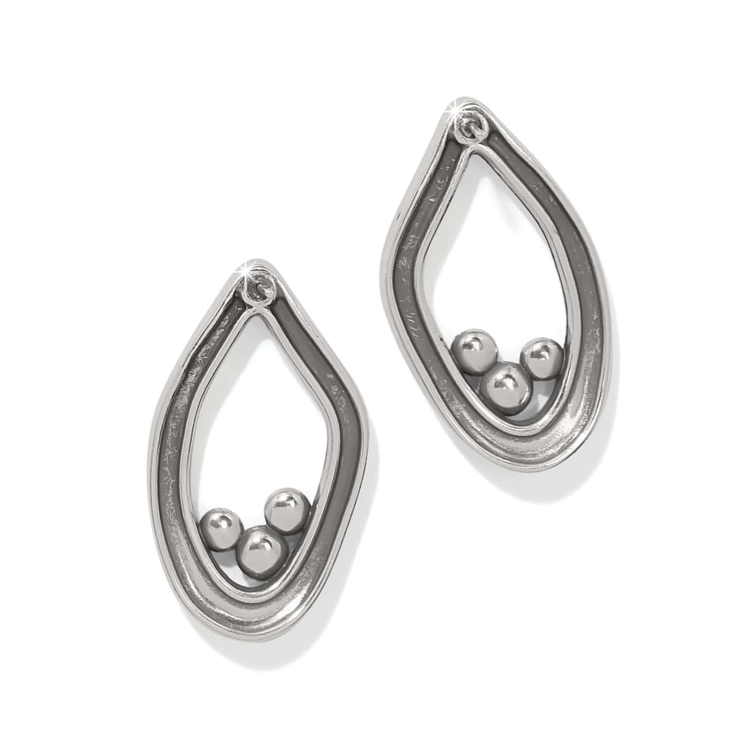 Cascade Lumina Post Earrings silver 2